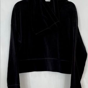 Velour Calvin Klein Performance hooded top